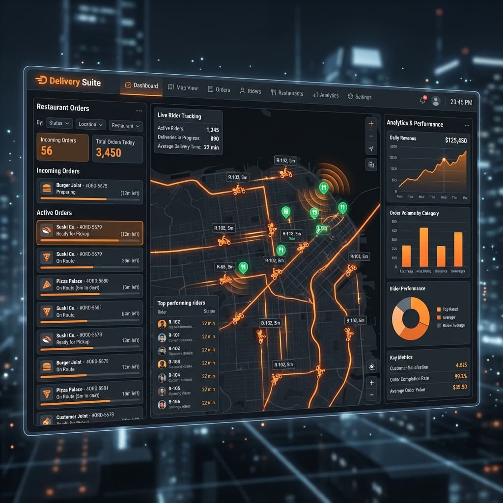 Delivery App Suite - Food Delivery Software Solution Colombo